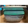 Image 3 : Coleman Cooler with Plastic trays