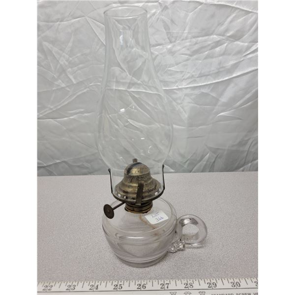 Finger lamp & shade - 11 inches tall