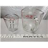 Image 3 : Fire King / Anchor Hocking 1 & 4 cup measuring cups