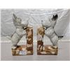 Image 8 : Lot of heavy Scotty Dog bookends and other dog ornaments