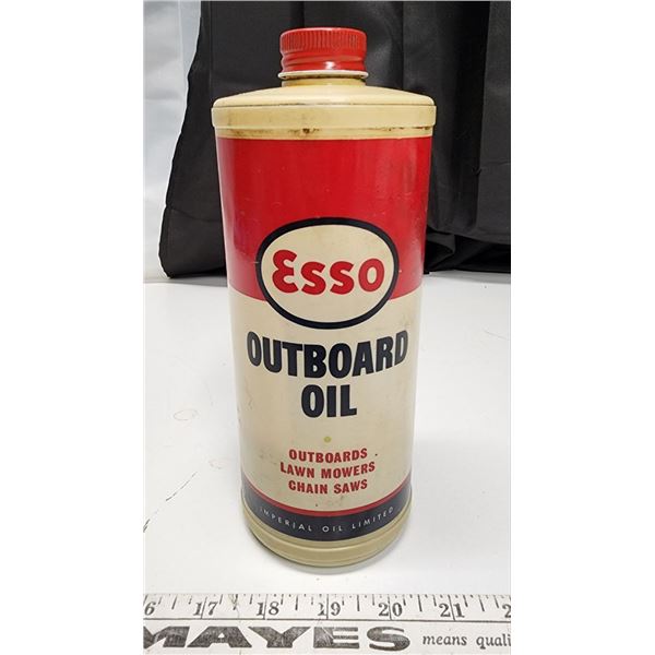 "Esso" Outboard Oil, Some Contents inside