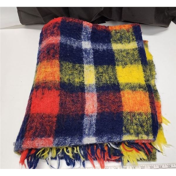  Hudson's Bay  Multi Colored Throw Blanket