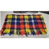 Image 2 : "Hudson's Bay" Multi Colored Throw Blanket