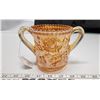 Image 2 : Imperial Marigold Carnival Sugar bowl with "Roses" H-4"