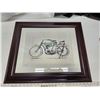 Image 1 : Harley Davidson Numbered Print, H-1ft 9"