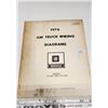 Image 1 : 1976 GM (General Motors) Truck Wiring Guide Manual, Models - 10-1500 Thru 30-3500