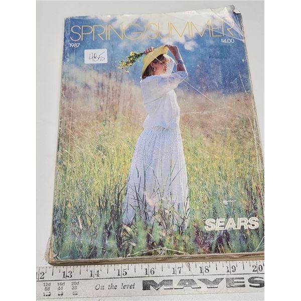 1987 "Sears" Catalog, Spring/Summer edition