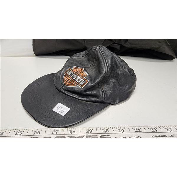 Harley Davidson Original Bikers leather hat