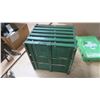 Image 5 : Vintage green egg crate