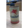 Image 1 : Empty vintage mobil oil can