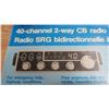Image 4 : 40 channel 2 way CB Raidio in box, #21-1539, TRC-747