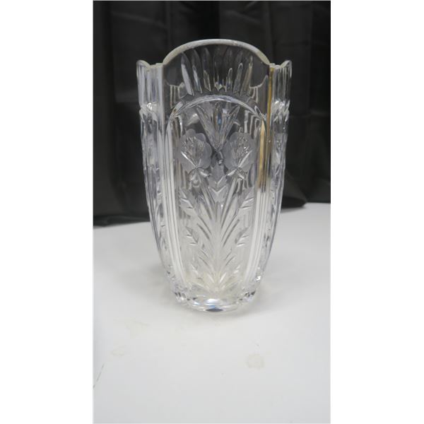 vintage glass vase