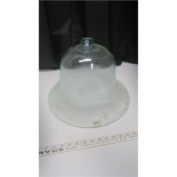 large glass vintage garden Cloche