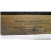 Image 2 : vintage wood fish dealers box part