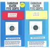 Image 1 : (2) Canadian Silver 5¢ Coins - 1919, 1920