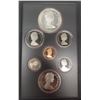 Image 4 : 1983 7-coin Double Dollar Silver Proof Set. Includes Silver Dollar that commemorates the World Unive