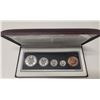 Image 1 : 1908 – 1998 5-coin 90th Anniversary Proof Coin Set. 4 coins are Sterling Silver. In case of issue.