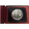 Image 2 : 1974 Winnipeg Specimen Silver Dollar. Commemorates the founding of Winnipeg. Bright White. In black 