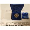 Image 1 : 1987 Proof Loonie Dollar. The first Loonie. Ultra Heavy Cameo. Housed in its original case and box o