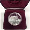 Image 2 : 1987 Davis Strait Proof Silver Dollar. Commemorates the 400th Anniversary of John Davis’ expedition 