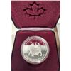 Image 2 : 1988 Saint-Maurice Ironworks Proof Silver Dollar. Commemorates the 250th Anniversary of Canada’s fir