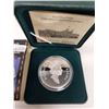 Image 3 : 1999 Juan Perez Proof Silver Dollar. Commemorates the 225th Anniversary of Juan Perez sighting the Q