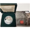 Image 1 : 2003 Cobalt Proof Silver Dollar. 100th Anniversary of a blacksmith throwing his hammer at a fox (and