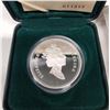 Image 4 : 2003 Cobalt Proof Silver Dollar. 100th Anniversary of a blacksmith throwing his hammer at a fox (and