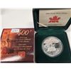 Image 1 : 2004 First French Settlement Proof Silver Dollar. Commemorates the 400th Anniversary of French Settl