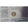 Image 5 : Solid 14-Karat Gold John F. Kennedy Memorial Half Dollar. A privately minted collector’s miniature g