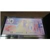 Image 8 : Lasting Impressions Bank of Canada set of 2 $10 Uncirculated Bank Notes with Identical Serial Number