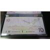 Image 9 : Lasting Impressions Bank of Canada set of 2 $10 Uncirculated Bank Notes with Identical Serial Number
