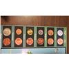 Image 3 : Euro Coin Collection. Complete 24-coin set includes obsolete coins and new Euro coins from Austria, 