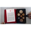 Image 1 : RCM 1975 Annual 7 coin set in unc. Original case