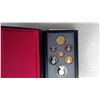 Image 2 : 1989 RCM 7 coin set in original case contains both silver dollar and loonie