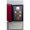 Image 1 : 1996 RCM 7 coin set in original case contains both silver dollar and loonie