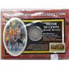 Image 1 : CDN "Historic 20th Century Coin" Presentation of 50 cent CDN incl. 1917 Coin and 1973 RCMP stamp