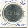 Image 4 : 2-$1 Tokens Victoria 1976/Prescott Ont. 1984