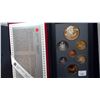 Image 1 : RCM 1995 Annual 7 coin set in Unc case/box original with silver $ and loonie