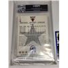 Image 3 : Set of 3 Sports Memorabilia, 8.5 Graded Micheal Jordan All Stars Card, NFL Rough Riders Ray Elgarrd 