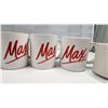 Image 4 : Set of Assorted Coffee Mugs and Coat of arms glass cup, 6 pcs