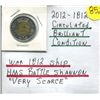 Image 1 : 1812-2012 Commemorative Toonie - HMS Battle Shannon