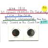 Image 1 : (2) War of 1812 25¢ "Lt. Colonel Charles De Salaberry" - Colour & Non-Colour