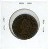 Image 2 : 1882H Canadian Victorian Large Cent. Obverse 1 (Round Chin). F-12. Scarce.