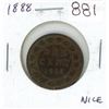 Image 1 : 1888 Canadian Victorian Large Cent. VF-30. Nice.