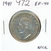 Image 1 : 1941 Silver 50 Cents. World War II issue. EF-40. Nice.