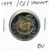 Image 1 : 1999 Nunavut Toonie. Commemorates Canada’s third Territory. From an original Mint roll. BU.