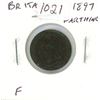 Image 1 : Great Britain. 1897 Veiled Head Farthing. F-12.