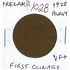 Image 1 : Ireland. 1928 Penny. The first coinage of the new republic. VF+.