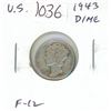 Image 1 : U.S. 1943 Silver Mercury Dime. Fine.